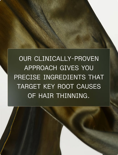 Nutrafol Men's Hair Growth Supplements, Clinically Tested for Visibly Thicker Hair and Scalp Coverage, Dermatologist Recommended - 1 Month Supply
